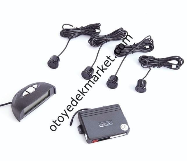 Space Bluetooth'lu Lcd Geri Park Sensörü