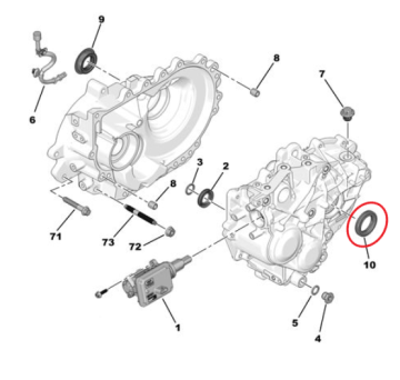 Peugeot 3008 (2024-2025) Elektrikli Sol Aks Contası (Orijinal)
