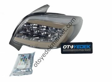 Peugeot 206 (1999-2012) Multi İran Modeli Füme Mercedes Led Stop Takımı