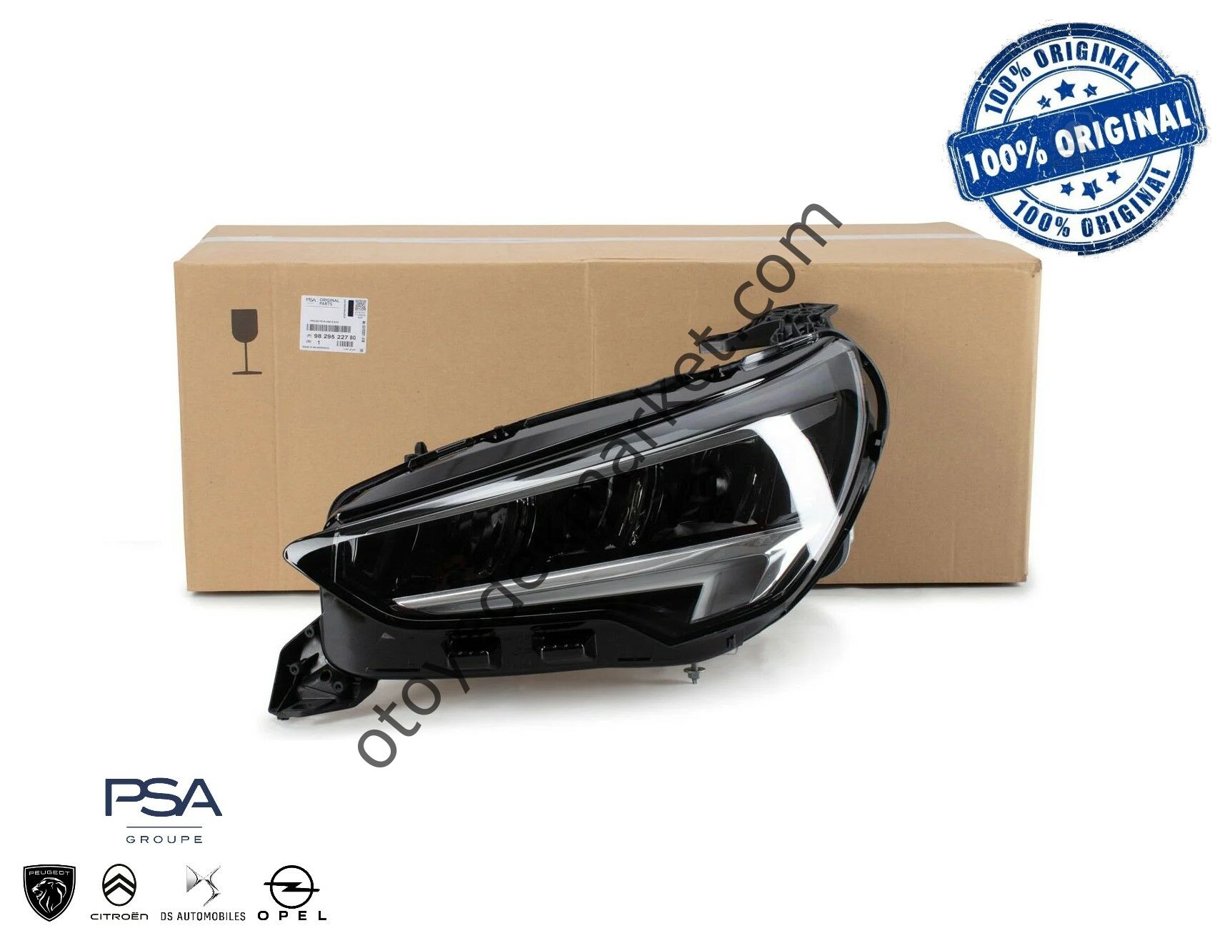 Opel Corsa F (2020-2023) Eco LED Sol Ön Far (Orijinal)
