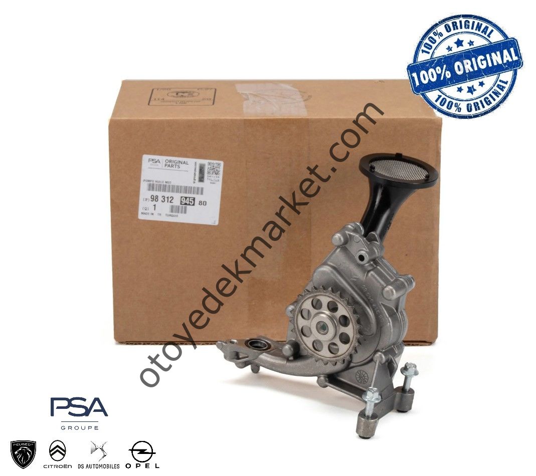 Citroen C3 (2014-2016) 1.2 Benzinli Motor Yağ Pompası (Orijinal)