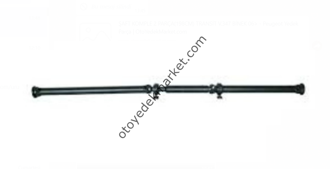 FORD TRANSİT (2011-2014) ŞAFT KOMPLE 2 PARÇA 2.155.8 CM (TIRSAN)