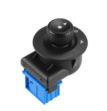 Citroen C3 (2003-2010) Ayna Ayar Düğmesi Mavi Soket (Orijinal)