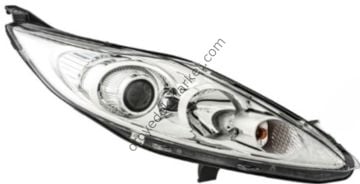 Ford Fiesta (2008-2013) Far Sağ Ayarlı Mercekli Krom (İthal)