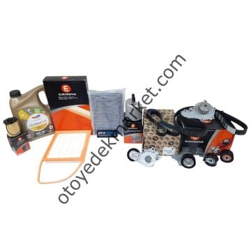 Citroen C3 (2011-2015) 1.6 Hdi Euro5 Ağır Bakım Seti (Orijinal Eurorepar)