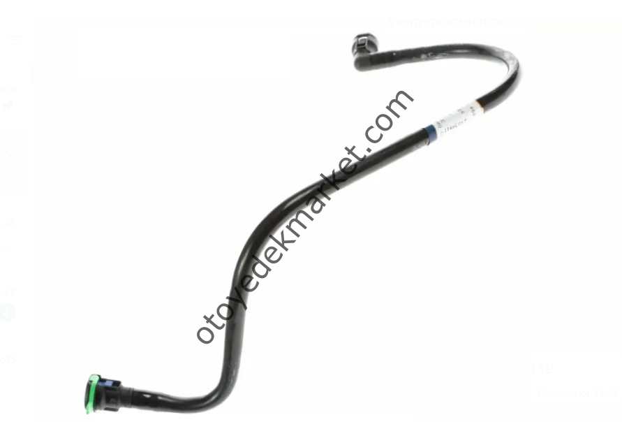 Ford Focus (2003-2007) Şanzıman Üst Yağ Soğutucu Hortumu 1.6 Tdci (Otosan)