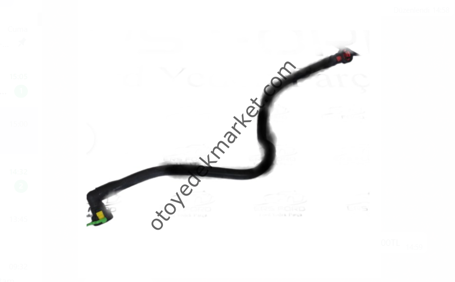 Ford Focus (2003-2007) Şanzıman Alt Yağ Soğutucu Hortumu 1.6 Tdci (Otosan)
