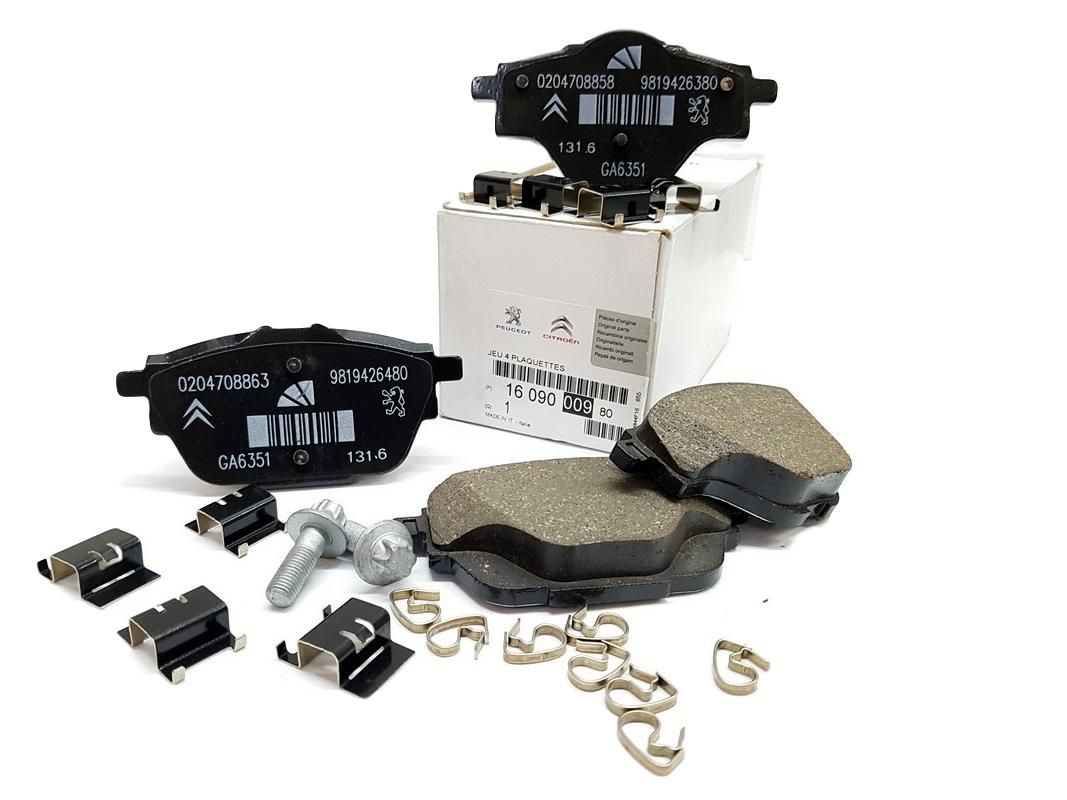Peugeot 408 (2023-2025) Arka Fren Balata Takımı  (Orijinal)