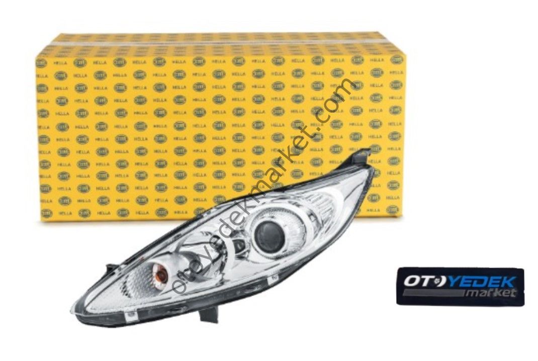 Ford Fiesta (2008-2013) Far Sol Ayarlı Mercekli  (Hella)