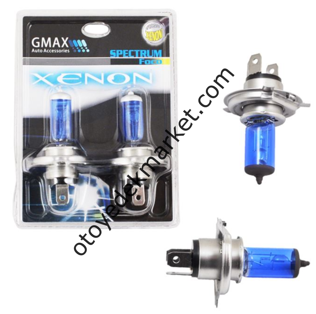 Ampul Beyaz Işık 12V H4 100/90W
