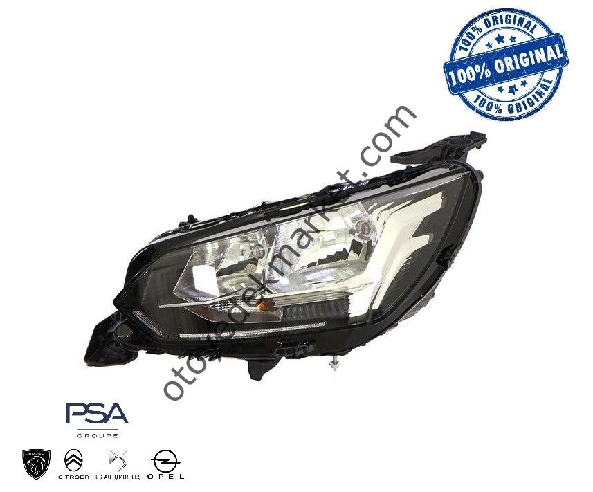 Peugeot 2008 (2020-2023) Sol Ön Halojen Far (Orijinal)