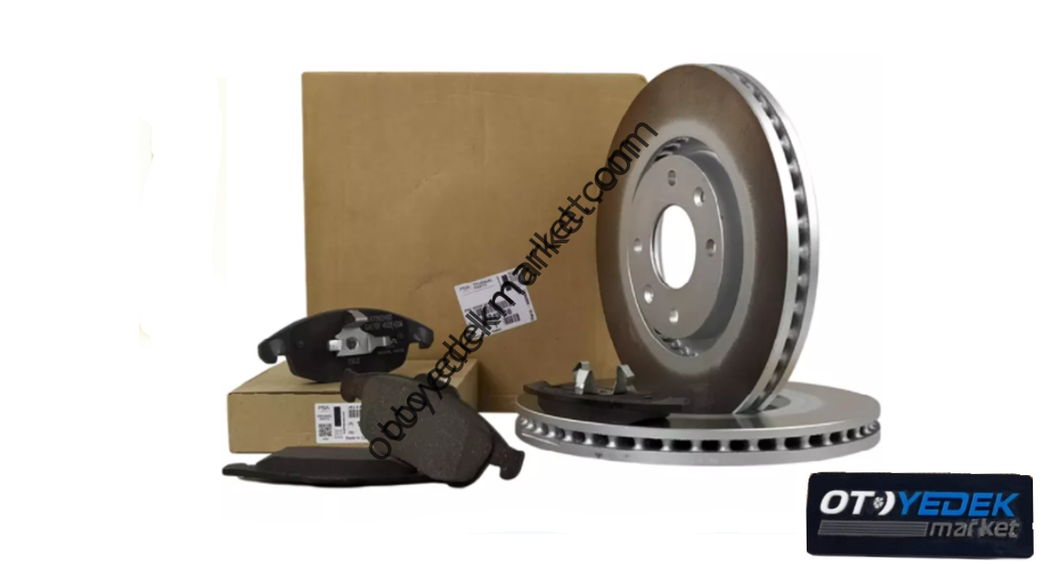Citroen C4 (2002-2012) Ön Fren Balata Ve Disk Takımı (Orijinal)
