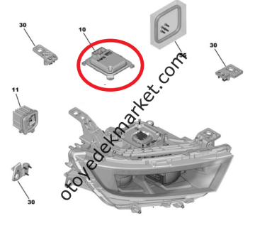 Opel Astra (2022-2023) Led Ön Far Beyni (Orijinal)