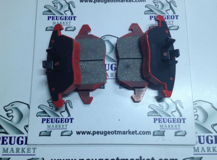 PEUGEOT 207 RC ÖN FREN BALATASI (2 teker fiyatıdır)