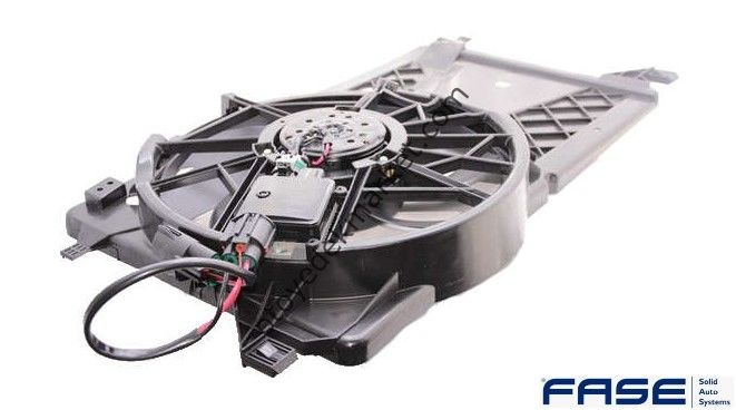 Ford C-Max (2004-2010) Fan Motoru Komple +Ac 1.6 Tdci (Fase)