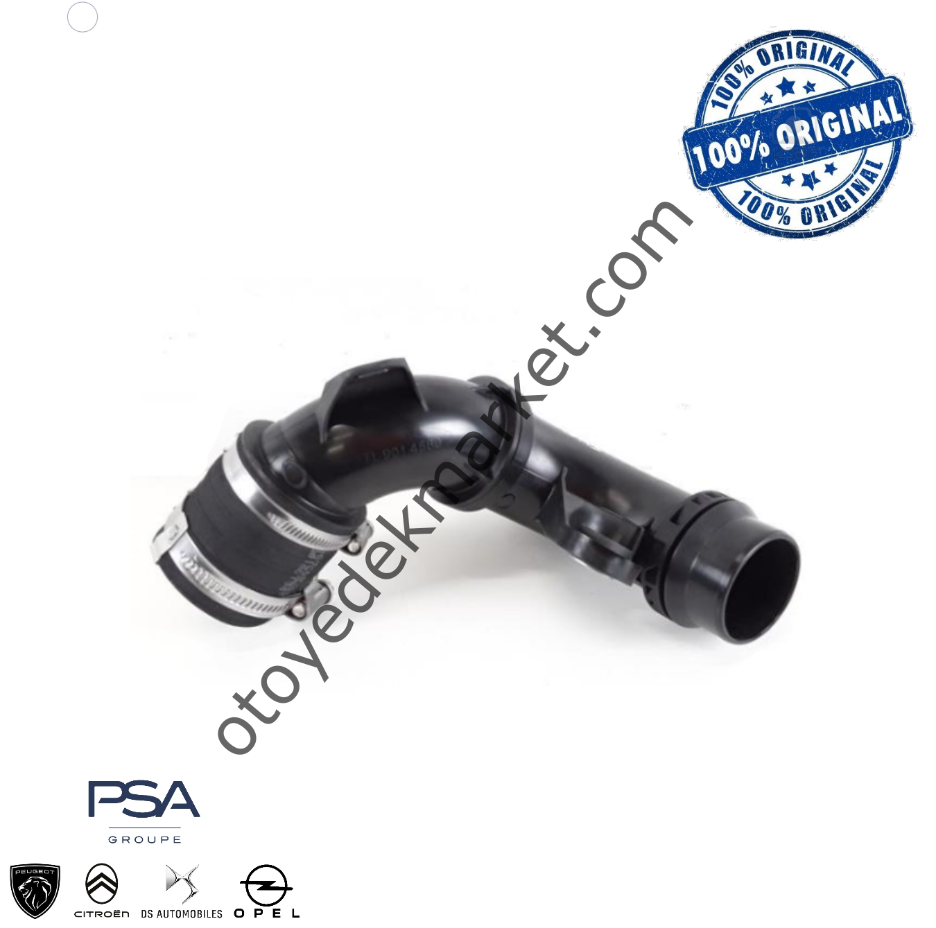 Citroen C4 (2021-2024) 1.2 Turbo Benzinli İntercooler Yan Hava Rakor / Borusu (Orijinal)