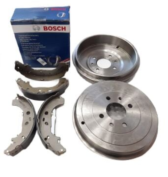 Peugeot Bipper (2008-2017) Arka Fren Kampana ve Balata Takımı (Bosch)