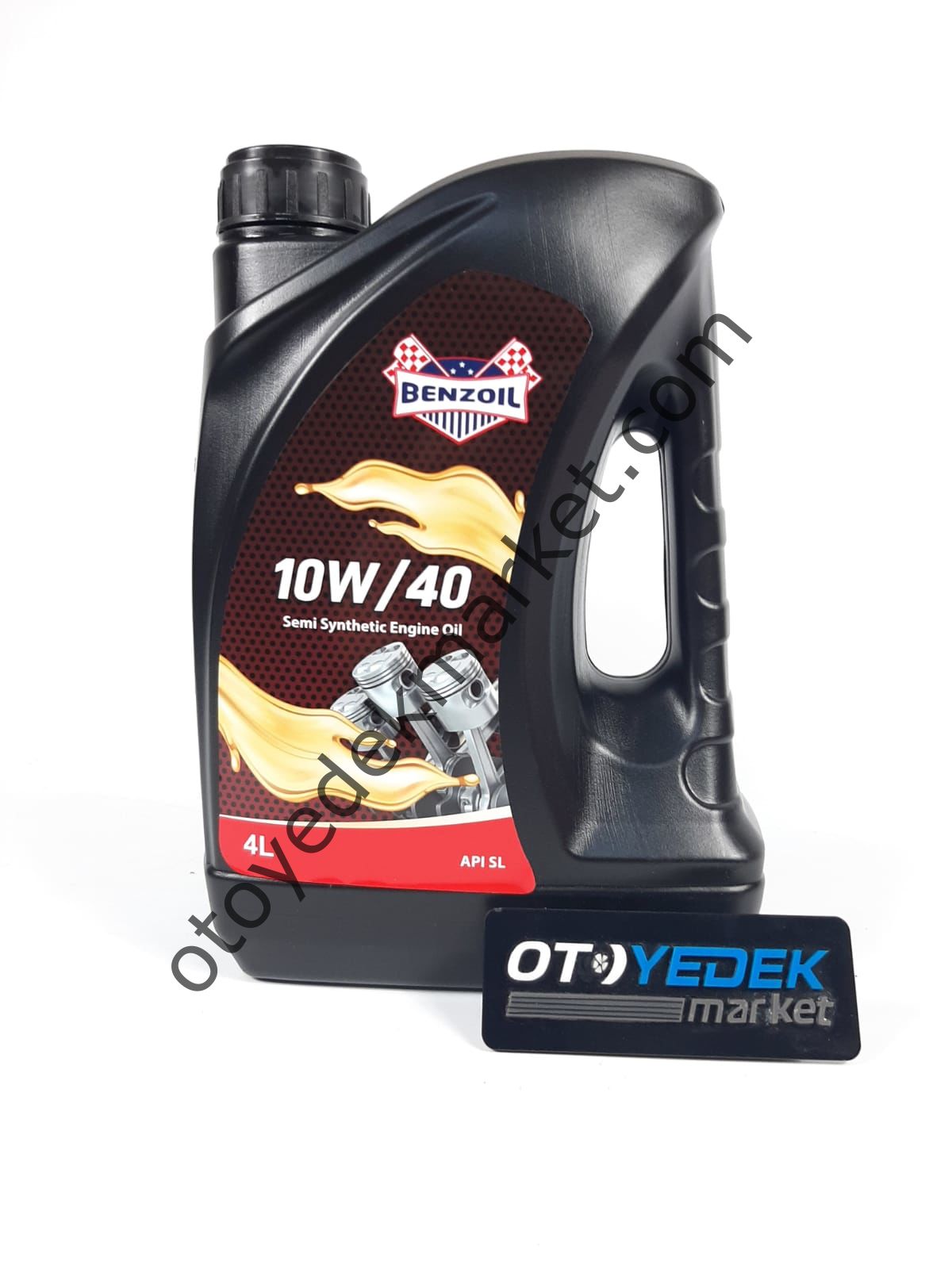 Benzoil Yarı Sentetik Apı Sl 10w40 Motor Yağı 4 Litre (Benzoil)