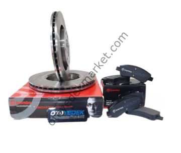 Peugeot 208 (2012-2020) Ön Fren Disk Ve Balata Takımı (Brembo)