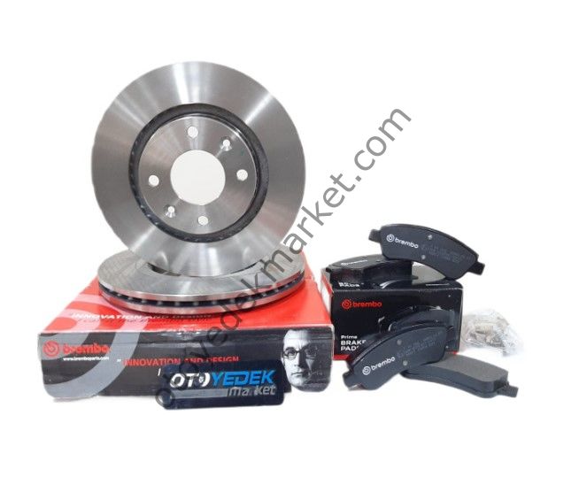 Peugeot 301 (2012-2024) 1.6 Ön Fren Disk Ve Balata Takımı (Brembo)
