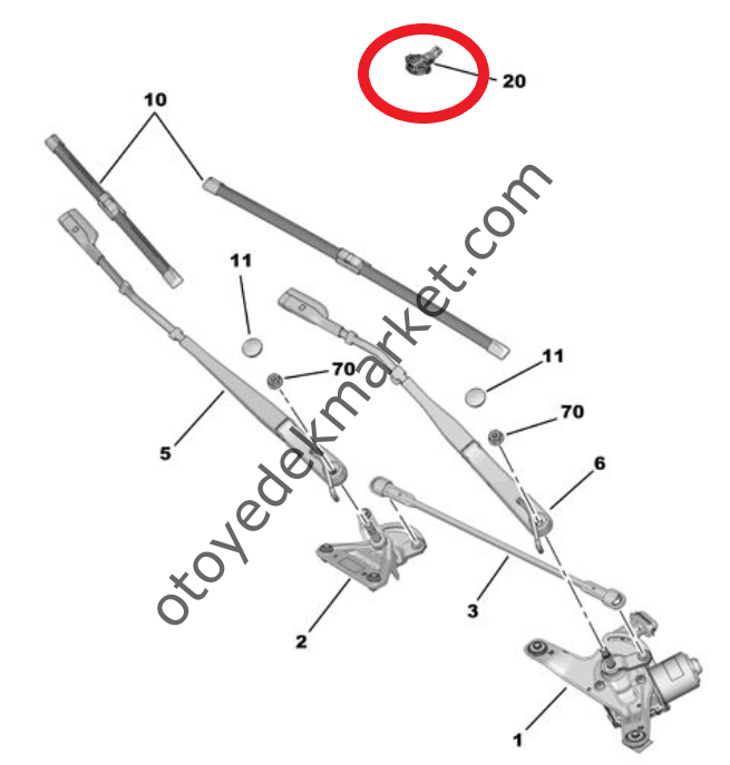 Opel Astra (2022-2024) Ön Cam Yağmur Sensörü (Orijinal)