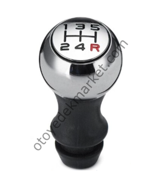 Peugeot 206 RC-GTİ Tip Parlak Metal Vites Topuzu (Orijinal)