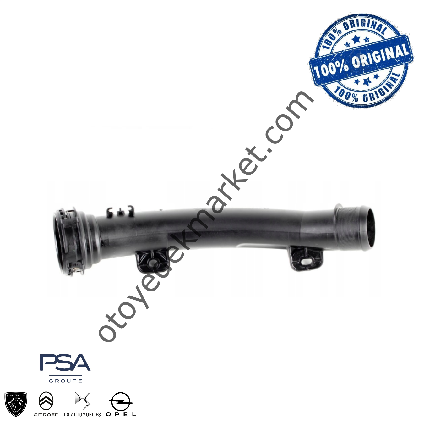 Peugeot 2008 (2012-2019) 1.2 Turbo Benzinli İntercooler Hava Rakor / Borusu (Orijinal)