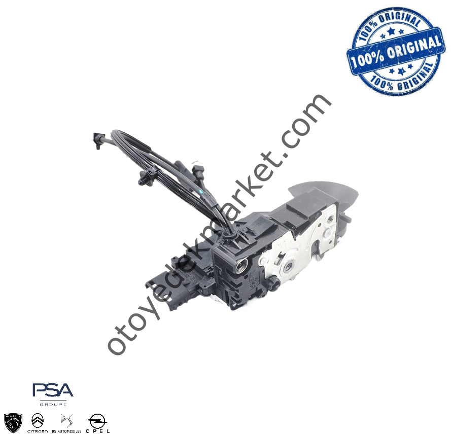 Peugeot 207 (2006-2012) Sağ Arka Kapı Kilidi (Orijinal)
