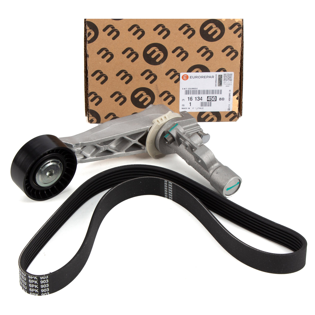 Citroen C4 ve DS4 (2011-2017) 1.6 Vti Benzinli Alternatör Gergi ve Kayış Seti (Orijinal Eurorepar)