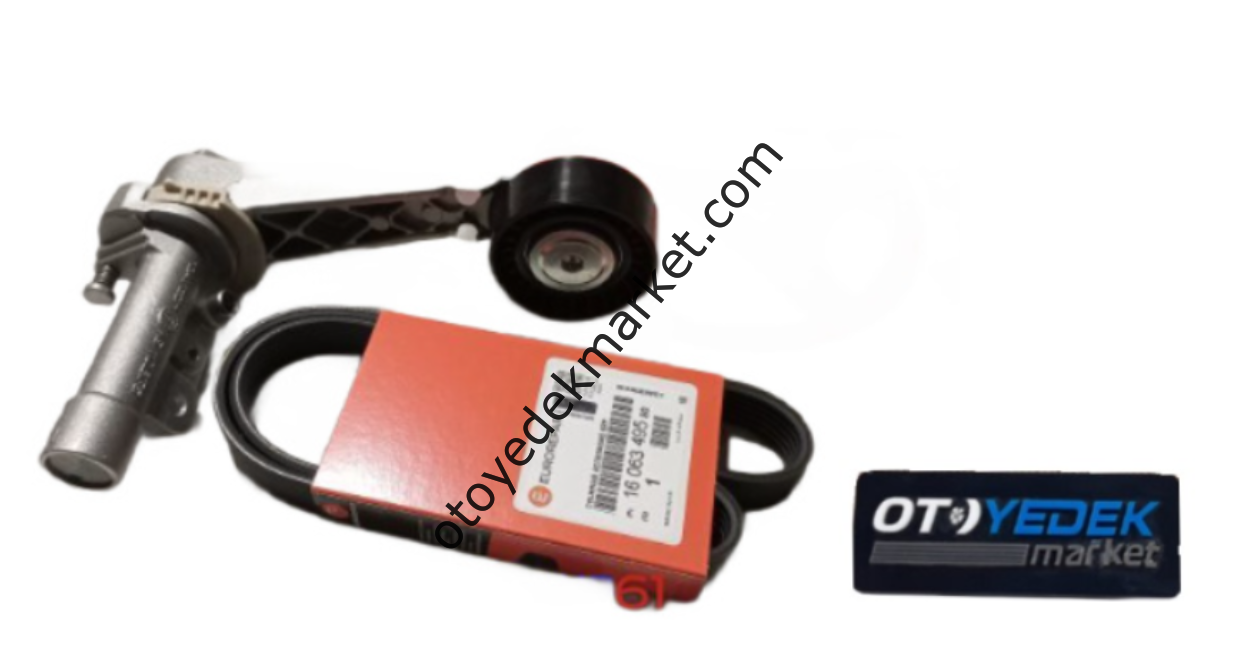 Citroen C4 DS4 (2011-2017) 1.6 Vti Benzinli Alternatör Gergi ve Kayış Seti (Orijinal Eurorepar)
