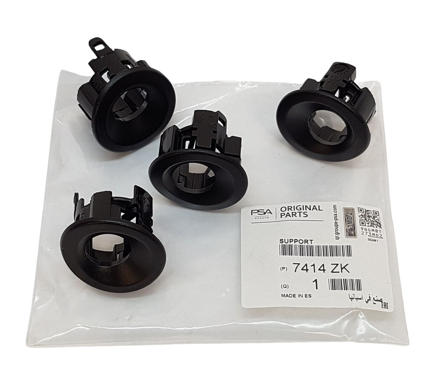 Peugeot Partner (2008-2018) Arka Park Sensör Bağlantı Ayağı Seti (Orijinal)