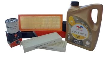 Opel Grandland / Grandland X (2022-2023) 1.2 Benzinli Periyodik Bakım Filtre Seti ve Total Htc 5w30 (Orijinal Eurorepar)