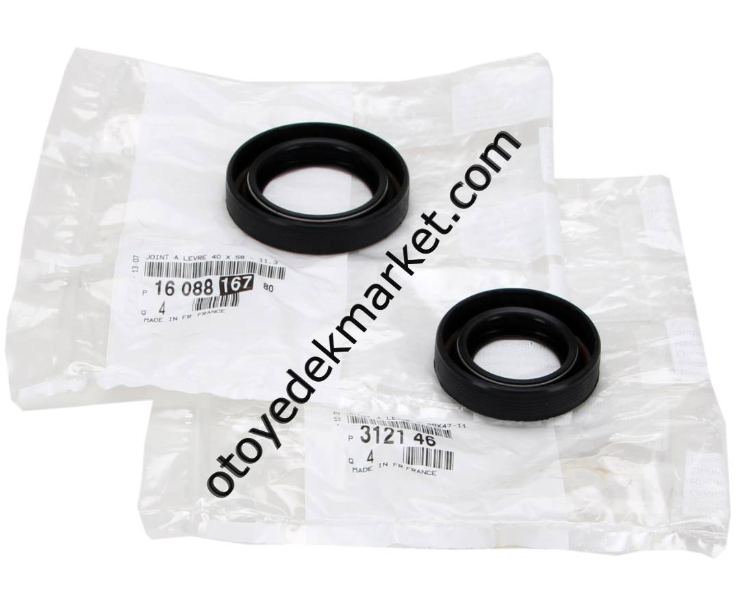 Citroen C3 Aircross (2017-2024) 1.2 Benzinli Sağ ve Sol Aks Keçesi Takımı (Orijinal)