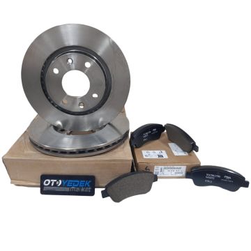 Citroen C-Elysee (2012-2020) Ön Fren Balata Ve Disk Takımı (Orijinal)