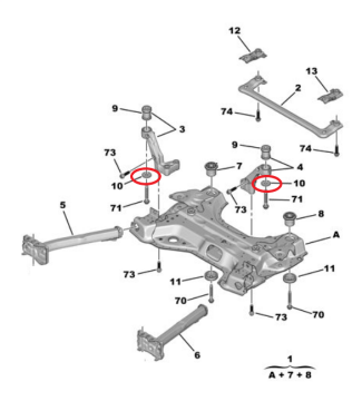 DS9 (2020-2025) Ön Salıncak Burç Mesnedi (Orijinal)