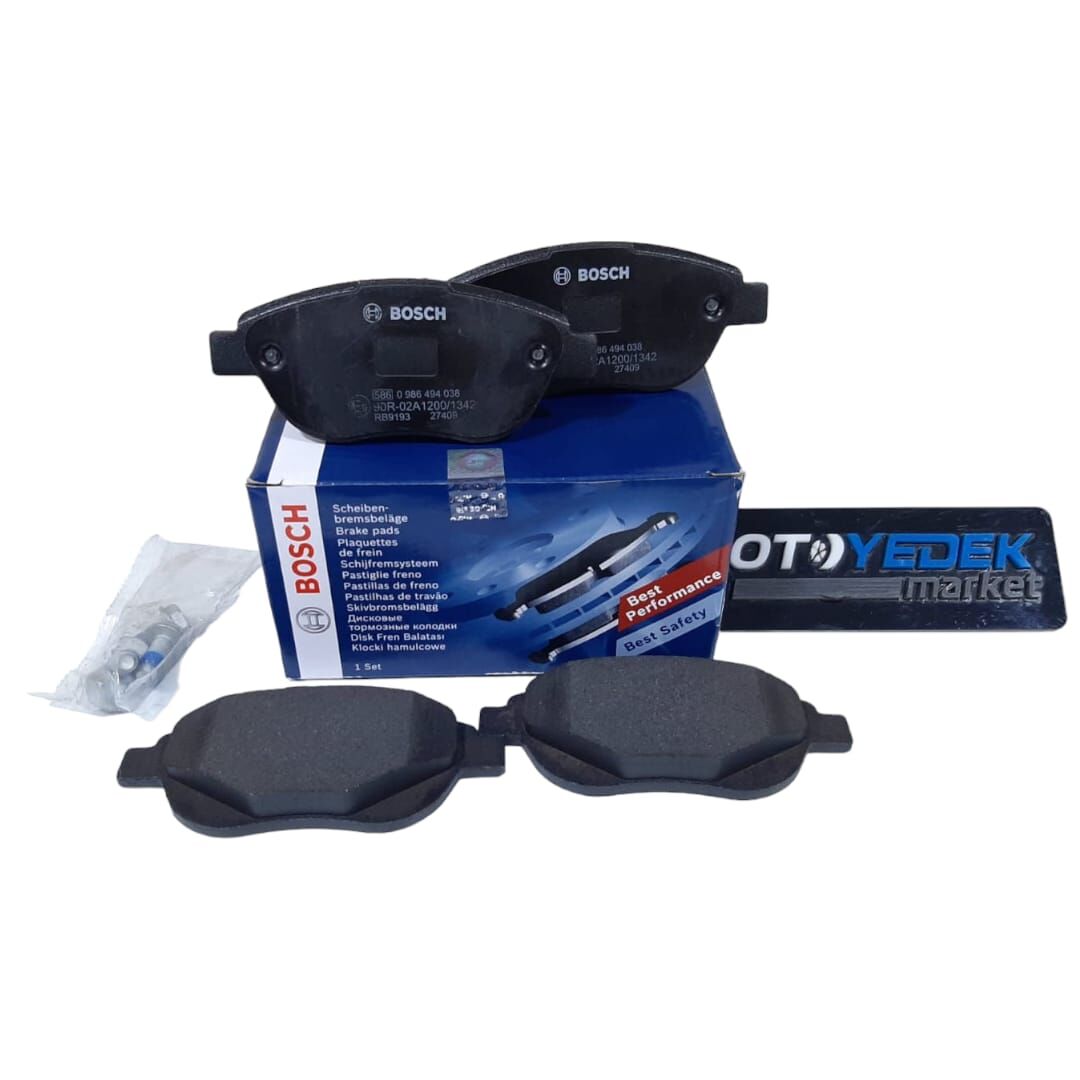 Citroen C4 (2002-2011) 1,6 Hdı Ön Fren Balata Takımı (Bosch)