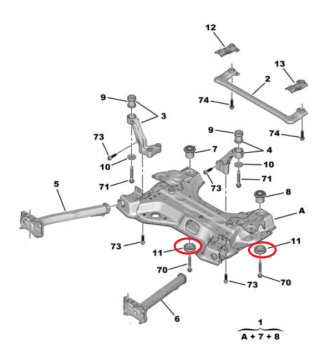 DS9 (2020-2025) Ön Salıncak Burç Mesnedi (Orijinal)