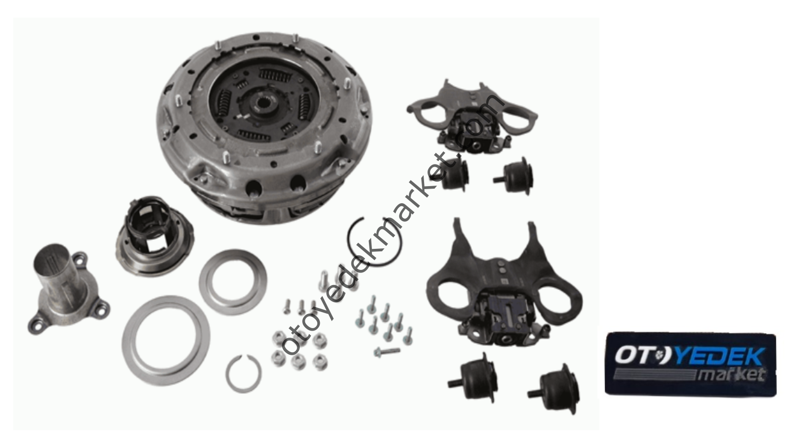 Ford B-Max (2013-2018) 1.6 Benzinli Komple Debriyaj Çatal Seti (Sachs)