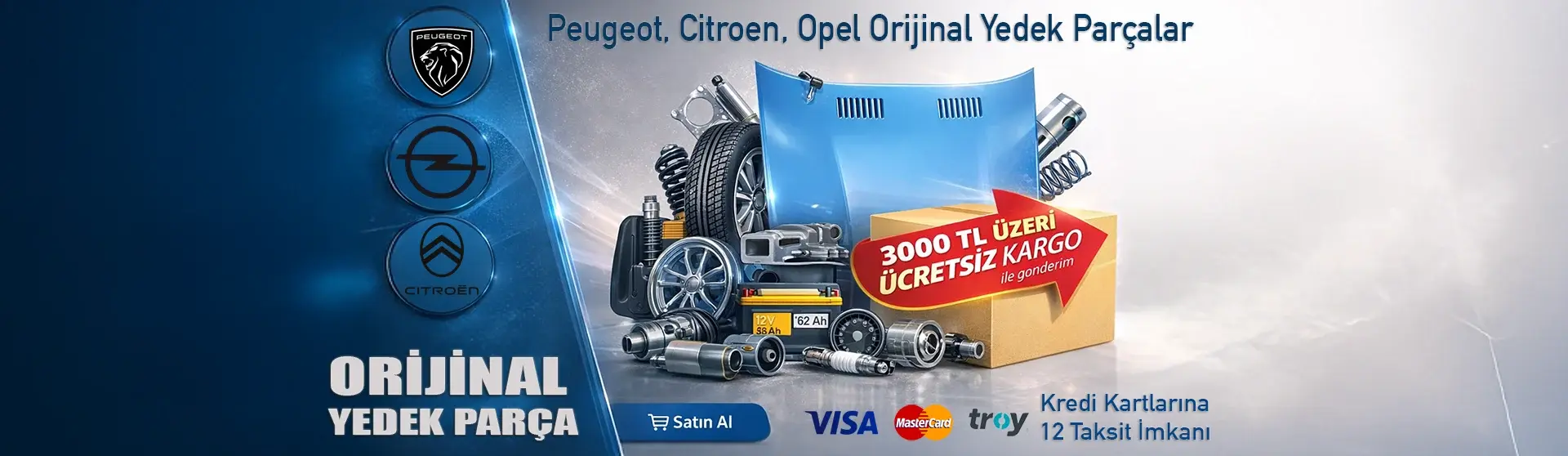 Peugeot, Citroen, Opel, Ford Debriyaj Setleri